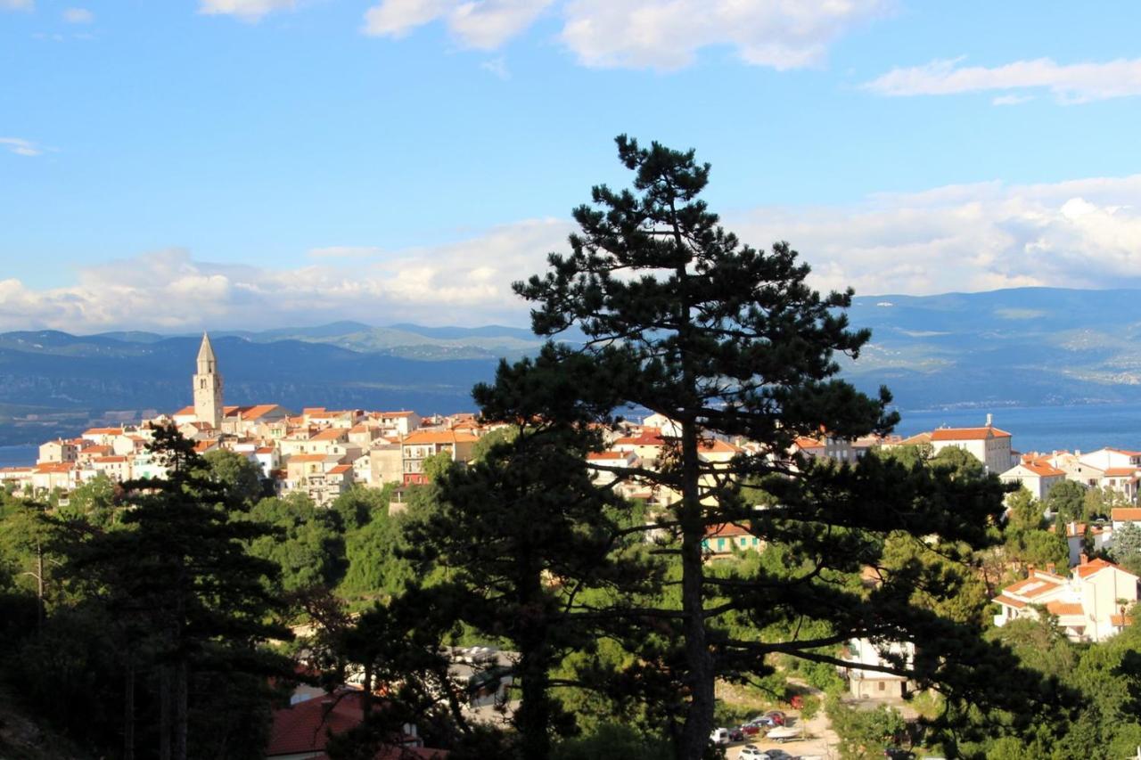 Vila Verbana Apartments Vrbnik  Bagian luar foto
